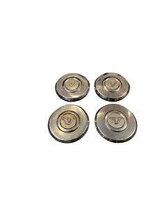 Wieldop Volvo, Set, Naafdop, Naafkap, Wheel Cover, Hub Cap, Original Volvo, Volvo 240 Serie, 242, 244, 245 1975-1984, Gebruikt, Used